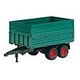 BRUDER Tandemaxle Tipping Trailer with removeable Top (02010)