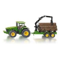 SIKU Traktor mit Forstanhänger (1954)