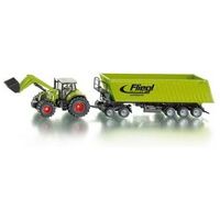 SIKU Traktor mit Frontlader, Dolly und Muldekipper (1949)