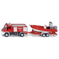 SIKU Unimog Feuerwehr mit Boot (1636)