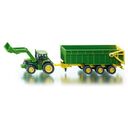SIKU John Deere with Front Loader and Trailer (1843)
