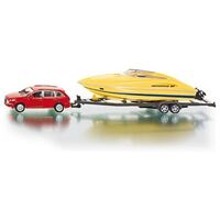 SIKU PKW mit Motorboot (2543)