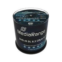 MEDIARANGE DVD+R DL 8.5GB (240min), 100 pieces (MR471)