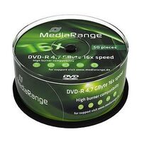 MEDIARANGE DVD-R 4.7GB (120min), 50 pieces (MR444)