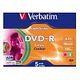 VERBATIM DVD-R Lightscribe Colour V1.2 4.7GB (120min), 5 pieces (43674)