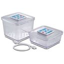 SOLIS Square Vacuum Container, Set of 2 (922.79)