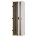 TRITON 19" Netzwerkschrank grau mit Glastür 22HE (RMA-22-A88-CAX)