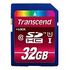 TRANSCEND Ultimate SDHC, UHS-I/Class 10, 32GB (TS32GSDHC10U1)