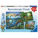 Faszination Dinosaurier - 3x 49 pieces (Ravensburger)