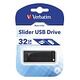 VERBATIM Store'n'Go Slider, USB 2.0, 32GB (98697)