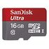 SANDISK Ultra microSDHC Card UHS-I, Class 10, 16GB (SDSDQUIN-016G-G4)