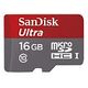SANDISK Ultra microSDHC Card UHS-I, Class 10, 16GB (SDSDQUIN-016G-G4)