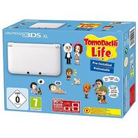 NINTENDO 3DS XL, White + Tomodachi Life 
