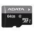 ADATA microSDXC Card, Class 10, 64GB (AUSDX64GUICL10-RA1)