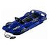 ALPENGAUDI Plastic Sled AlpenDoubleRace, Blue