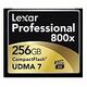 LEXAR Professional CompactFlash Card 800x, 256GB (LCF256CR800)