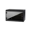 TRITON 19" Netzwerkschrank schwarz 600x370x395 6HE (RBA-06-AS4-BAX-A1)