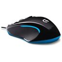LOGITECH G300S Optical Gaming Mouse, Schwarz/Blau (910-004345)