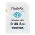 TOSHIBA SDHC Card FlashAir W-02, Class 10, WiFi, 8.0GB (SD-F08AIR)