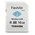 TOSHIBA SDHC Card FlashAir W-02, Class 10, WiFi, 16GB (SD-F16AIR)