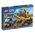 LEGO City - Bagger und Transportwagen (60075)