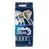 GILLETTE Blue 3 Disposable Razors, Pack of 4