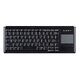 ACTIVE KEY Medizinische Tastatur, Schweizer Layout, Schwarz (AK-CB4400F-GUS-B)