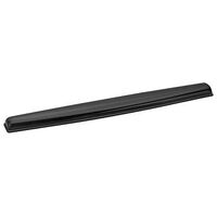 FELLOWES Crystal Wrist Rest, Black (9112201)