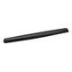 FELLOWES Crystal Wrist Rest, Black (9112201)