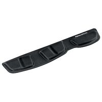 FELLOWES Health-V Wrist Rest, Black (9182801)