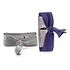 GRIFFIN Ribbon Wristband, Silver/Purple (GB40137)