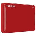 TOSHIBA Canvio Connect II, 1.0TB, Red (HDTC810ER3AA)