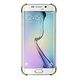 SAMSUNG Clear Cover, Galaxy S6 Edge, Gold (EF-QG925BFEGWW)