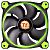 THERMALTAKE Riing 14 LED, Green (CL-F039-PL14GR-A)