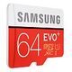 SAMSUNG Evo+ microSDXC Card, Class 10, UHS-I, 64GB (MB-MC64DA/EU)