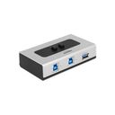 DELOCK Switch USB 3.0 2 Port manually bidirectionally (87667)