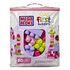 MEGA BLOKS First Builders: Bausteinebeutel Medium, pink (DCH54)