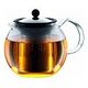 BODUM Assam Tea press with s/s filter, 0.5 l Shiny