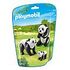 PLAYMOBIL 2 Pandas mit Baby (6652)