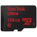 SANDISK Ultra microSDXC, UHS-I, Class 10, 128GB (SDSQUNC-128G-GN6MA)