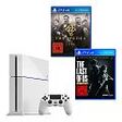 SONY Playstation 4, 500GB, The Last of Us + The Order: 1886 Bundle, White (PS4)