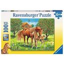Pferdeglück auf der Wiese - 100 Teile (Ravensburger)