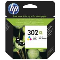 HP 302 - 3.5 ml - noir - original - cartouche d'encre - pour Deskjet 11XX /  21XX / 36XX; Envy 451X / 452X; Officejet 38XX / 46XX / 52XX (F6U66AE#UUS)