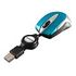 VERBATIM Go Mini Optical Travel Mouse, Caribbean Blue (49022)