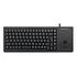 CHERRY XS Trackball Keyboard, Black, German layout (G84-5400LUMDE-2)