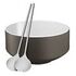 WMF Lava Gray Satin Moto Salad Bowl, 3-piece (06.5606.9450)