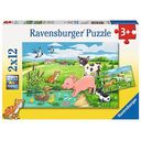 Tierkinder auf dem Land - 2x 12 pieces (Ravensburger)