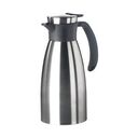 EMSA Soft Grip Vacuum Jug, 1.0L, Stainless Steel / Black (194479)