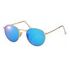 RAY-BAN Round Metal, Gold / Blue Mirror (RB3447 112/4L 50-21)