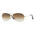 RAY-BAN Cockpit, Gold / Light Brown (RB3362 001/51 59-14)